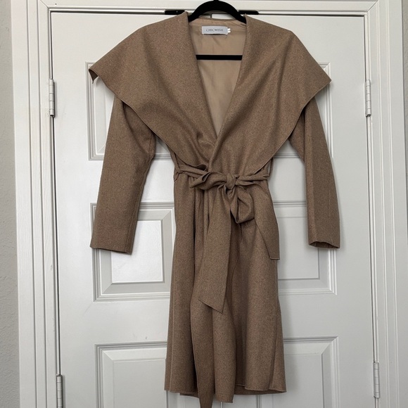 Chicwish Camel Open Front Cardigan - Picture 2 of 4